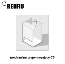 Żaluzje Mechanizm wspomagający C6 - Rehau