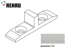 Żaluzje Środkowy element blokujący TOP BASIC, TOP, FRAME - aluminium - Rehau