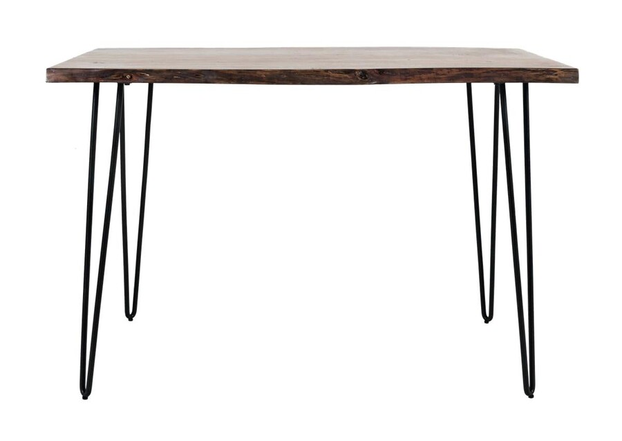 Stół barowy drewniany AVOLA NATURAL PIINE 132x71 - naturalny