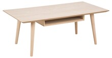 Stolik kawowy CENTURY 115x60 - dąb olejowany bielony