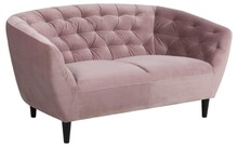Sofa 2-osobowa RIA - pudrowy róż