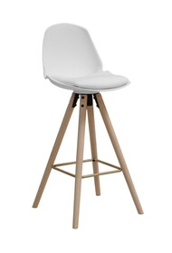Hoker I_OSLO 105,5 cm - biały/dąb bielony
