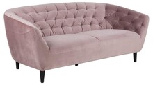 Sofa 3-osobowa RIA - pudrowy róż