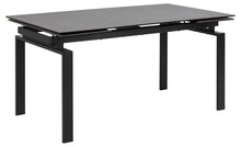 Stół rozkładany HUDDERSFIELD 160/240x85 - czarny