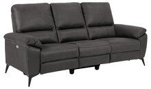 Sofa 3-osobowa RANA z funkcją relaks - szary