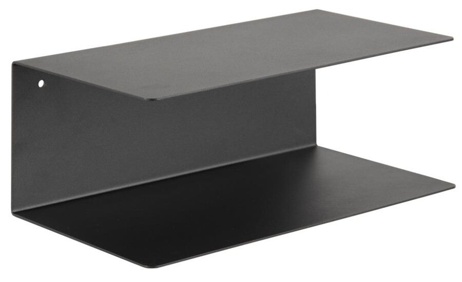 Półka metalowa JOLIET 35 cm - czarny