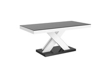 Ława XENON Lux MINI - matowy/czarno-biały