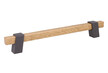 Uchwyt Z324 - drewno, grafit strukturalny / rozstaw 192 mm