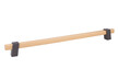 Uchwyt Z324 - drewno, grafit strukturalny / rozstaw 320 mm