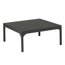 Stolik kawowy DOMINO z aluminium - antracyt