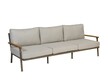 Ogrodowa sofa3-osobowa ORLANDO - szampański