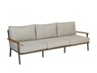 Ogrodowa sofa 3-osobowa ORLANDO - szampański