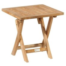 Składany stolik FOLDING z drewna tekowego [FSC] 45x45
