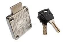 Zamki ZAMEK X850S 19X22MM 1000 KOMBINACJI MIC/KLUCZ WĘŻOWY - Siso