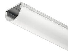 Oświetlenie LED Profil szufladowy LOOX 2194 do taśm LED 10 mm - aluminium/biały / szer. 14 mm / dł. 250 cm - Häfele