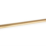 Uchwyt listwowy ONA 0372 - mosiądz ciemny szczotkowany / rozstaw 544 mm   Wymiary: - długość: 600 mm - rozstaw otworów: 544 mm   Materiał: aluminium  ...