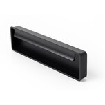 Uchwyt wpuszczany FOLD 0542 - czarny mat / rozstaw 128 mm   Wymiary: - długość całkowita: 174 mm - rozstaw otworów: 128 mm   Materiał: stop cynku i...