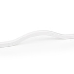 Uchwyt BRAVE 0452 - biały mat / rozstaw 128 mm   Wymiary: - długość: 160 mm - rozstaw: 128 mm - grubość profilu: 8 mm - wysokość: 33 mm   Materiał:...