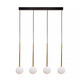 Lampa wisząca ALI 5640 - biały/złoty