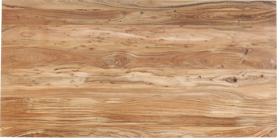 Blat z drewna akacjowego 180x90 cm naturalny grubość 3,5 cm