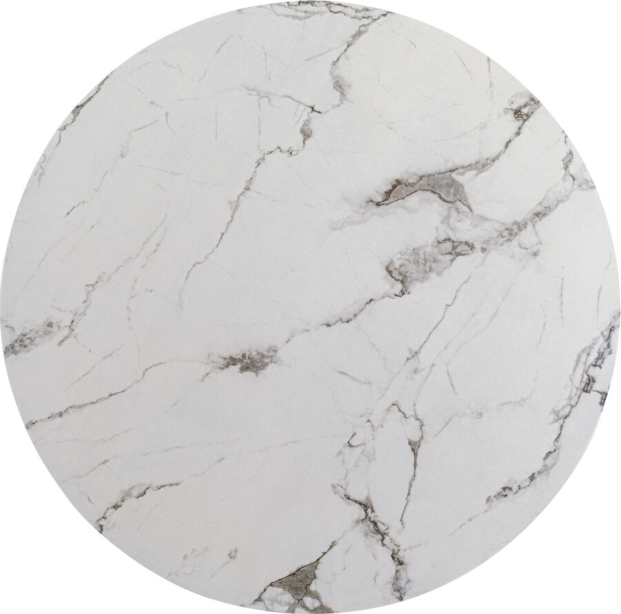 Table Top Schickeria Marble White Ř80c