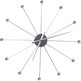 Zegar wiszący LIKE UMBRELLA BALLS 60 - chrom