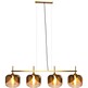 Lampa wisząca GOBLET QUATTRO - mosiądz