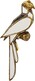 Dekoracja ścienna PARROT MIRROR 15x43 - lustrzany/złoty