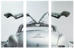 Obraz szklany tryptyk OLDTIMER BACK 240x160