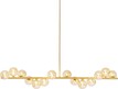 Lampa wisząca SCALA BALLS 155 - złoty