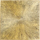 Dekoracja ścienna ILLUMINO 80x80 - złoty
