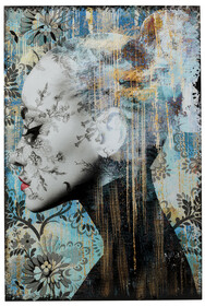 Obraz szklany LADY FLOWER 100x150