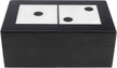 Gra DOMINO BLACK/WHITE 14x5 - czarny/biały