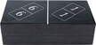 Gra DOMINO BLACK 24x7 - czarny