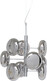 Lampa wisząca HEADLIGHT - chrom