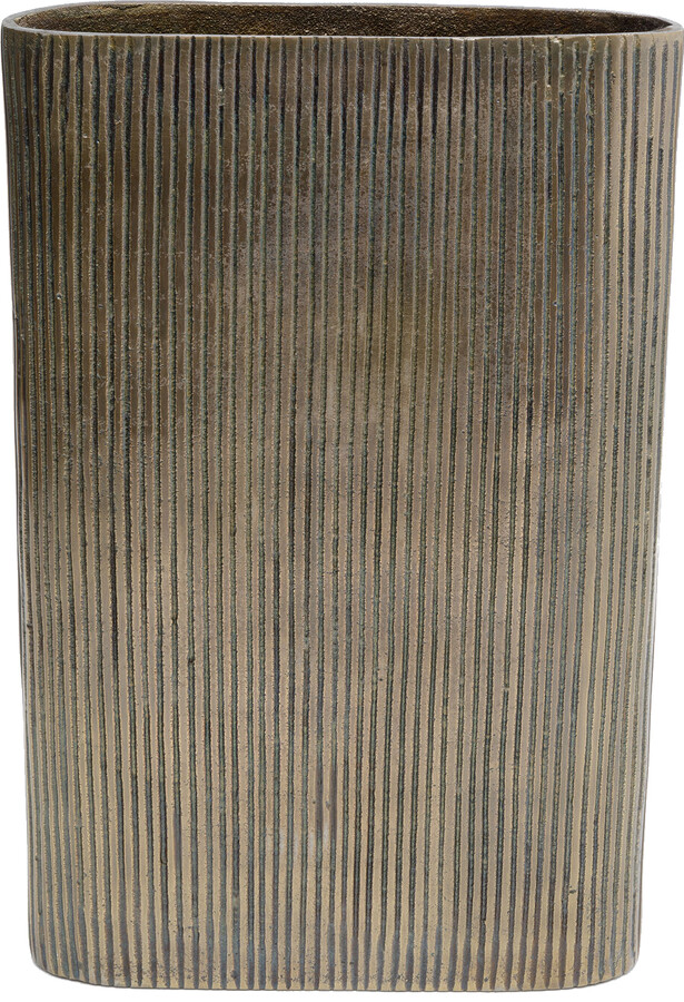 Wazon aluminiowy GAURI 43 - brązowy