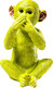 Skarbonka MONKEY IWAZARU - limonkowy