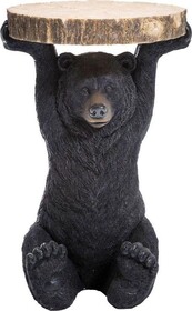 Stolik pomocniczy ANIMAL BEAR 33 - czarny