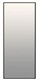 Lustro wiszące BELLA 70x200 - czarny