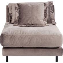 Sofa modułowa szara nogi czarne 85x100 cm