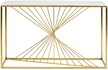 Konsola ART MARBLE - biały marmur/złoty