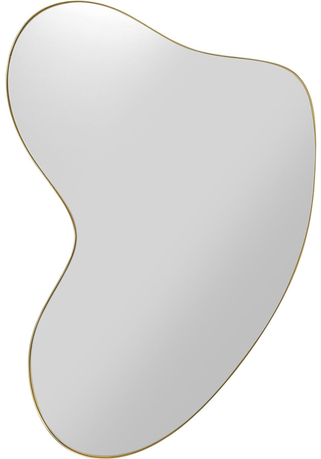Lustro wiszące SHAPE 110x120 - mosiądz