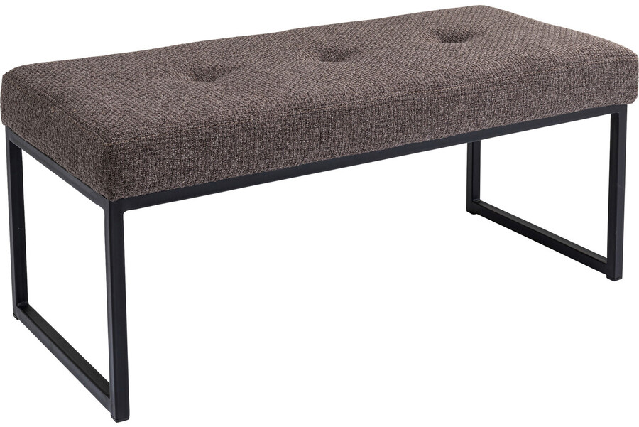 Ławka SMART DOLCE 90x40 - brązowy/czarny