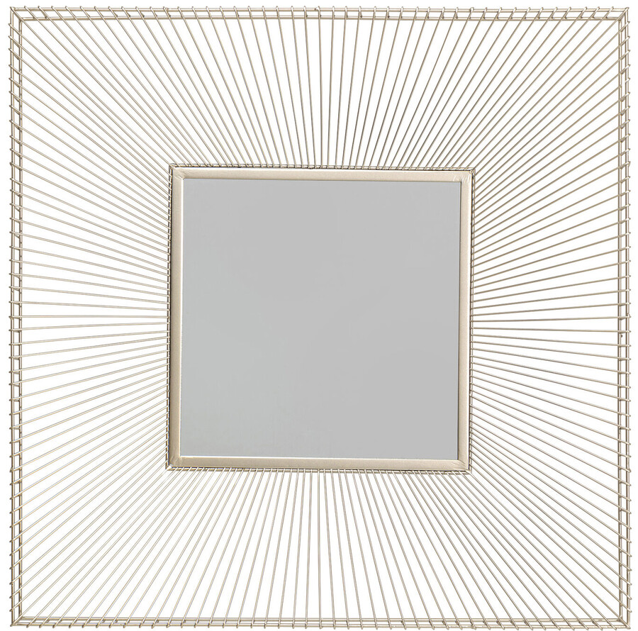 Lustro wiszące DIMENSION 91x91 - perłowy