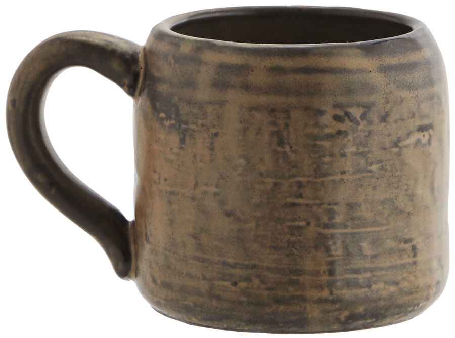 Kubek ceramiczny - brązowy