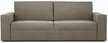 Sofa 3-osobowa rozkładana z funkcją spania LEO 247x99 cm - szaro-brązowy