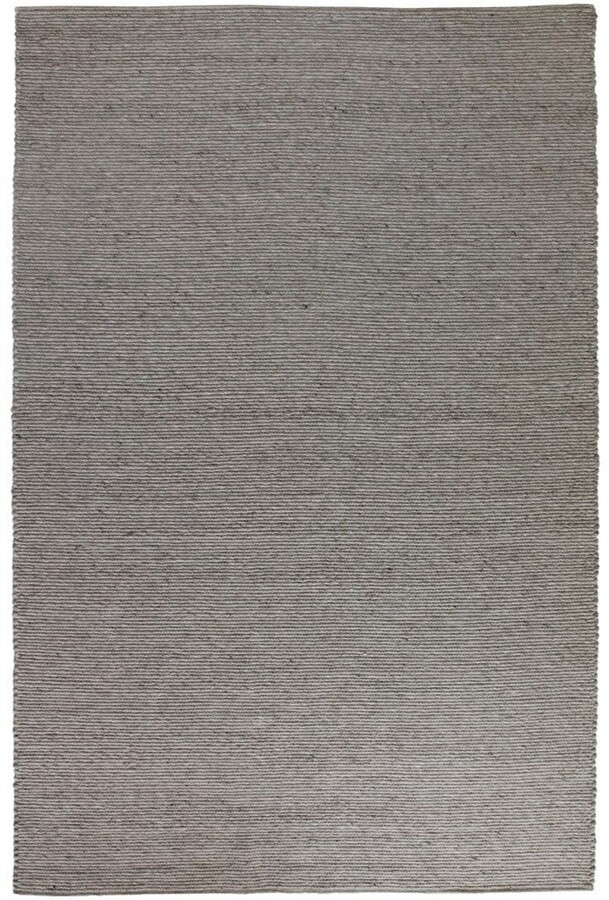 Dywan wełniany szary 290x200 cm