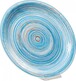 Talerz obiadowy SWIRL 27 - niebieski