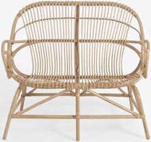 Sofa ogrodowa rattanowa 114x77 cm
