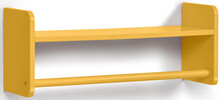 Półka wisząca żółta 53x15 cm